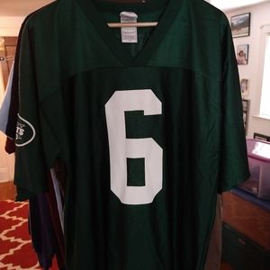 Vintage NY Jets Mark Sanchez NFL Jersey L poly